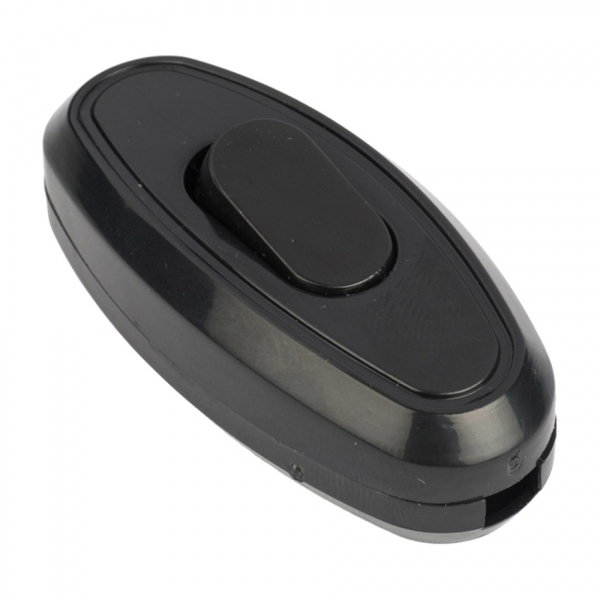 Выключатель кнопочный для светильника EKF PROxima 1-1200 Вт 230 В черный (APB6-30)